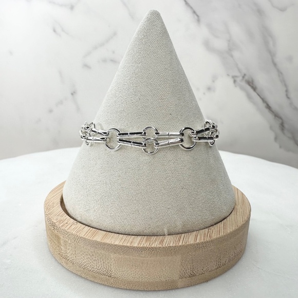 Bomb Party Fall Stacks Delicate Hematite Details RBP7822 NWT - Picture 6 of 10